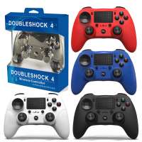 Wireless Game Controller for PS4/Dualshock 4/PC/Android Gamepad with 6-axis/Audio Port/Dual Vibration Bluetooth Joystick